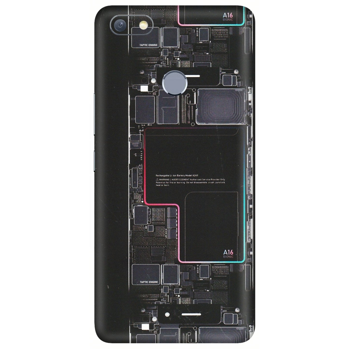 INFINIX Phone Skins (All Models) - Motherboard Circuit Layout - Matte Finish (M-117) Infinix Note 5