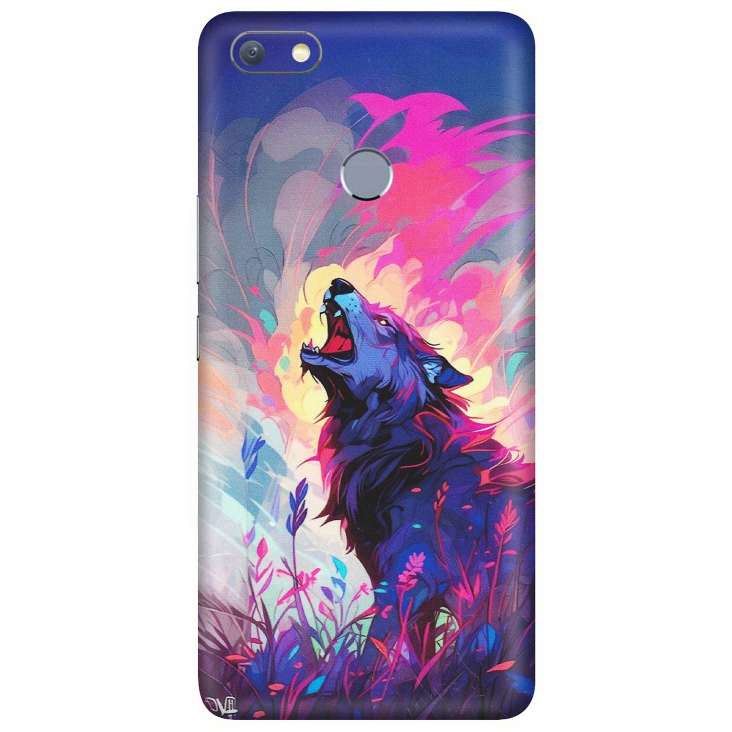 INFINIX Phone Skins (All Models) - New Wild Wolf Abstract - Matte Finish (M-125) Infinix Note 5
