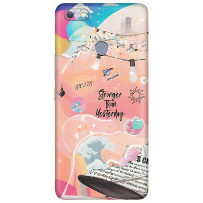 INFINIX Phone Skins (All Models) - Stronger Then Yesterday - Matte Finish (M-128) Infinix Note 5