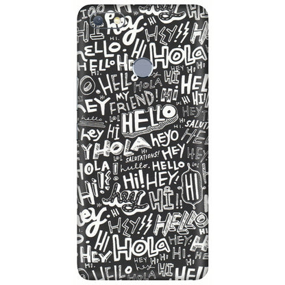 INFINIX Phone Skins (All Models) - Hi Hello Doodles - Matte Finish (M-25) Infinix Note 5