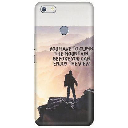 INFINIX Phone Skins (All Models) - Motivational Hiking Mountain - Matte Finish (M-28) Infinix Note 5