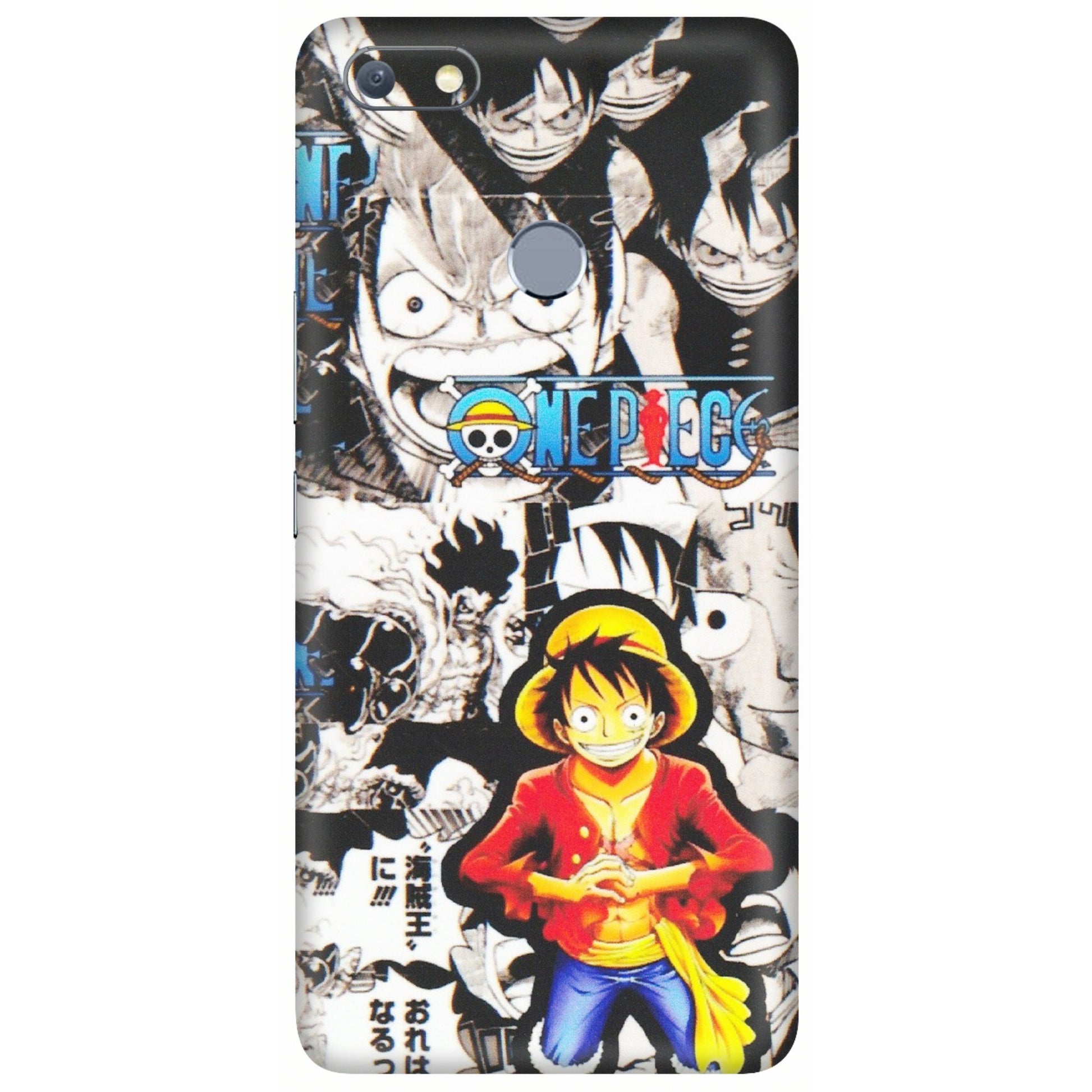 INFINIX Phone Skins (All Models) - One Piece B&W - Matte Finish (M-63) Infinix Note 5