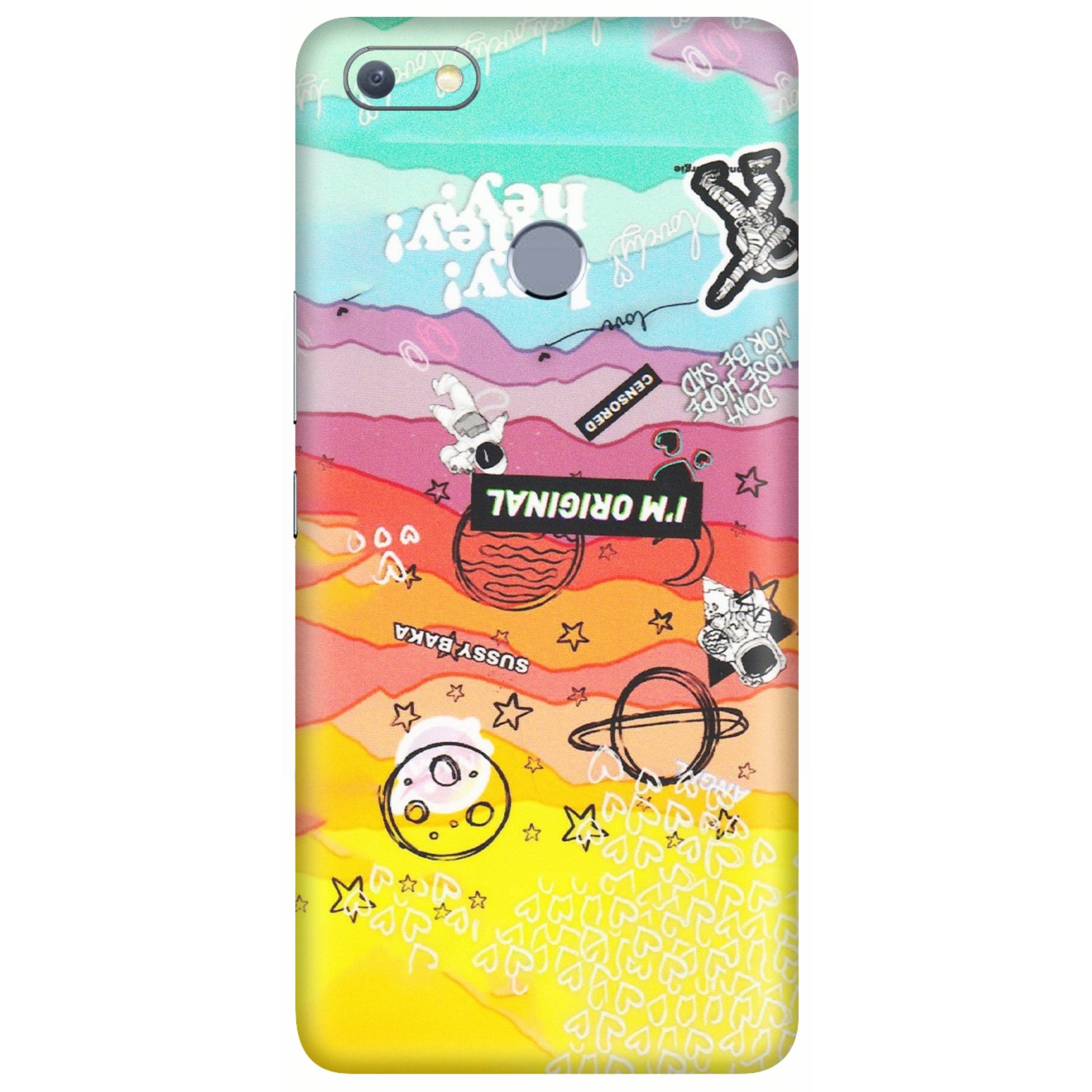 INFINIX Phone Skins (All Models) - The Original Astronaut - Matte Finish (M-79) Infinix Note 5