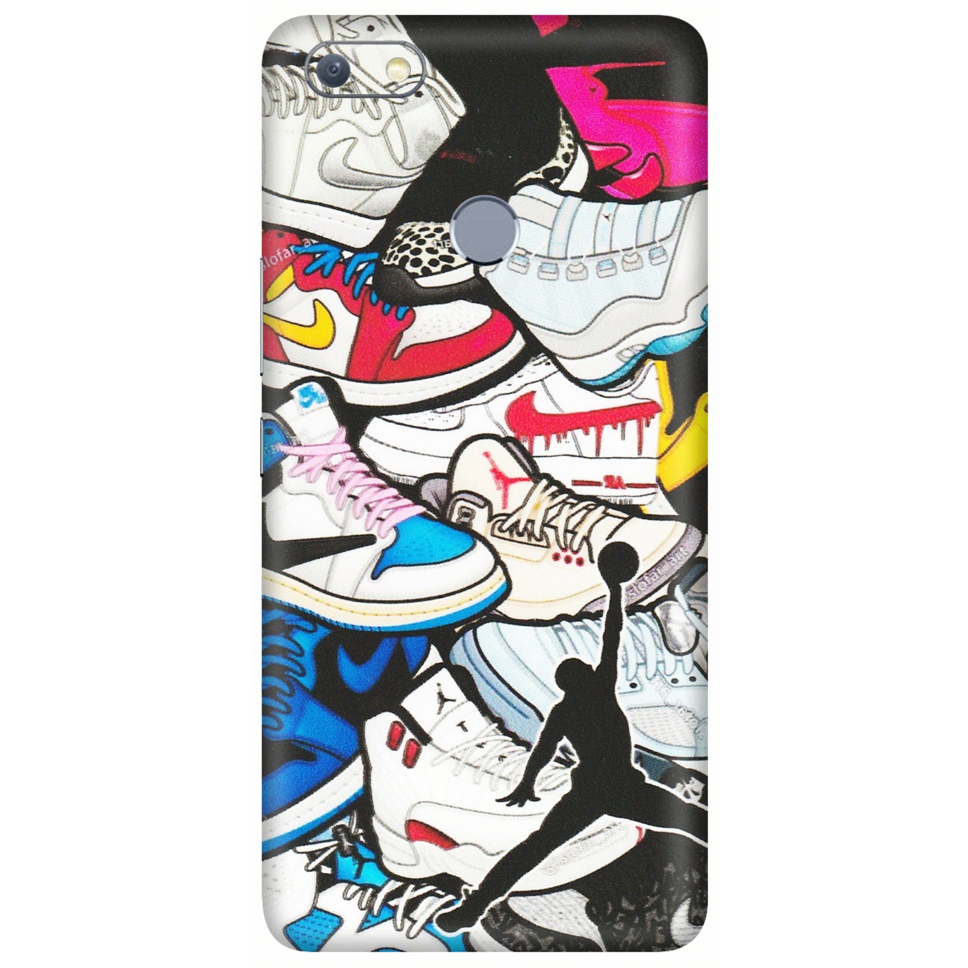 INFINIX Phone Skins (All Models) - Jordan Sneakers Fan - Matte Finish (M-80) Infinix Note 5