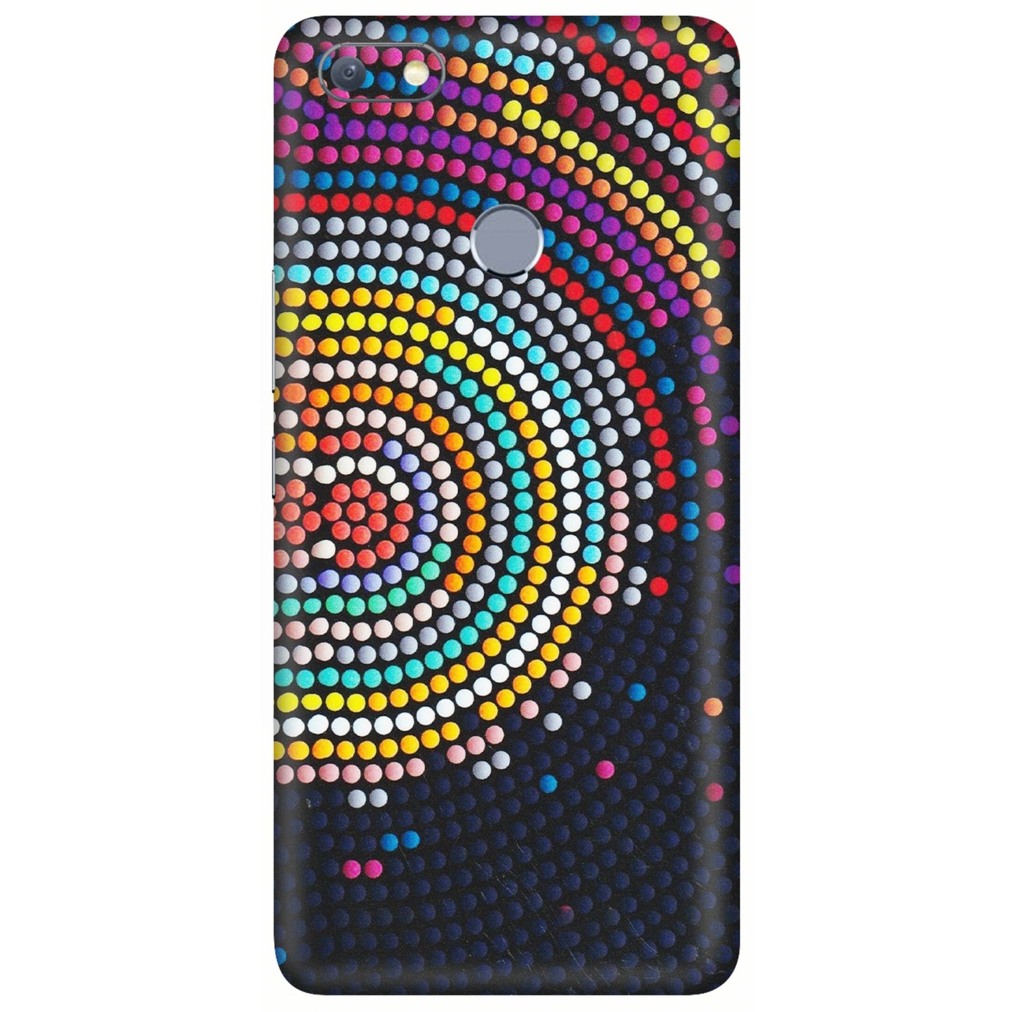 INFINIX Phone Skins (All Models) - Rainbow Dot Mandala - Matte Finish (M-97) Infinix Note 5