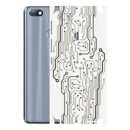 INFINIX Phone Skins (All Models) - Tech Circuits - Transparent Finish (T-03) Infinix Note 5
