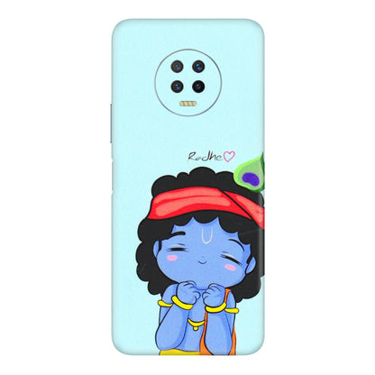 INFINIX Phone Skins (All Models) - Radhe Radhe Cute Toon - 3D Embossed Finish (L-05) Infinix Note 7
