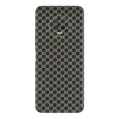 INFINIX Phone Skins (All Models) - Black G Print - 3D Embossed Finish (L-109) Infinix Note 7