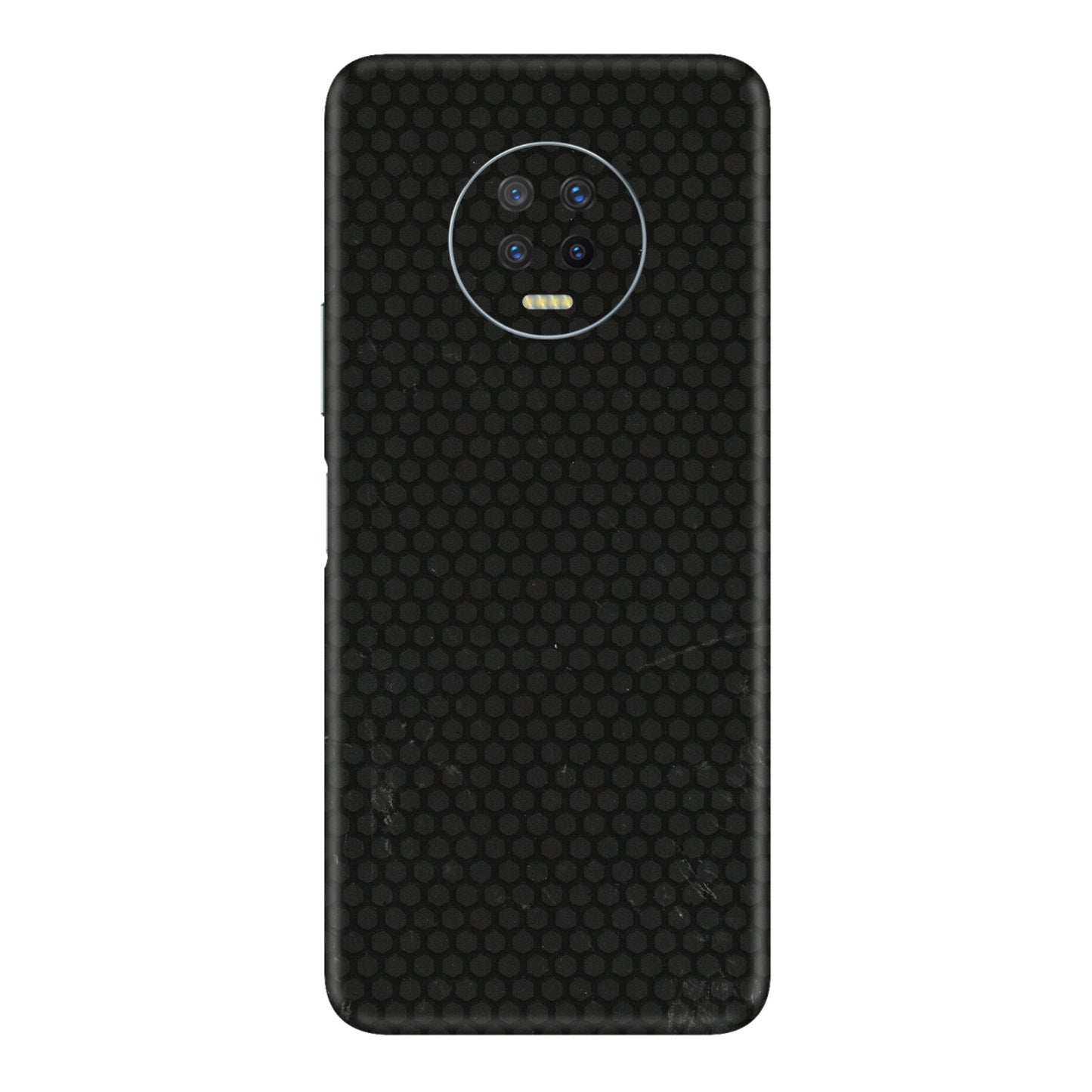 INFINIX Phone Skins (All Models) - Black honeycomb - 3D Embossed Finish (L-114) Infinix Note 7