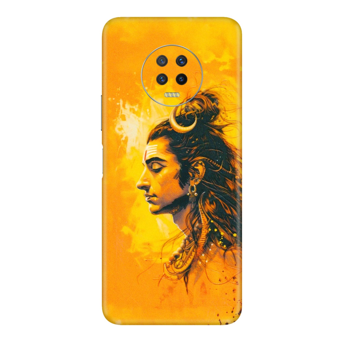 INFINIX Phone Skins (All Models) - Shiv Shakti - 3D Embossed Finish (L-14) Infinix Note 7