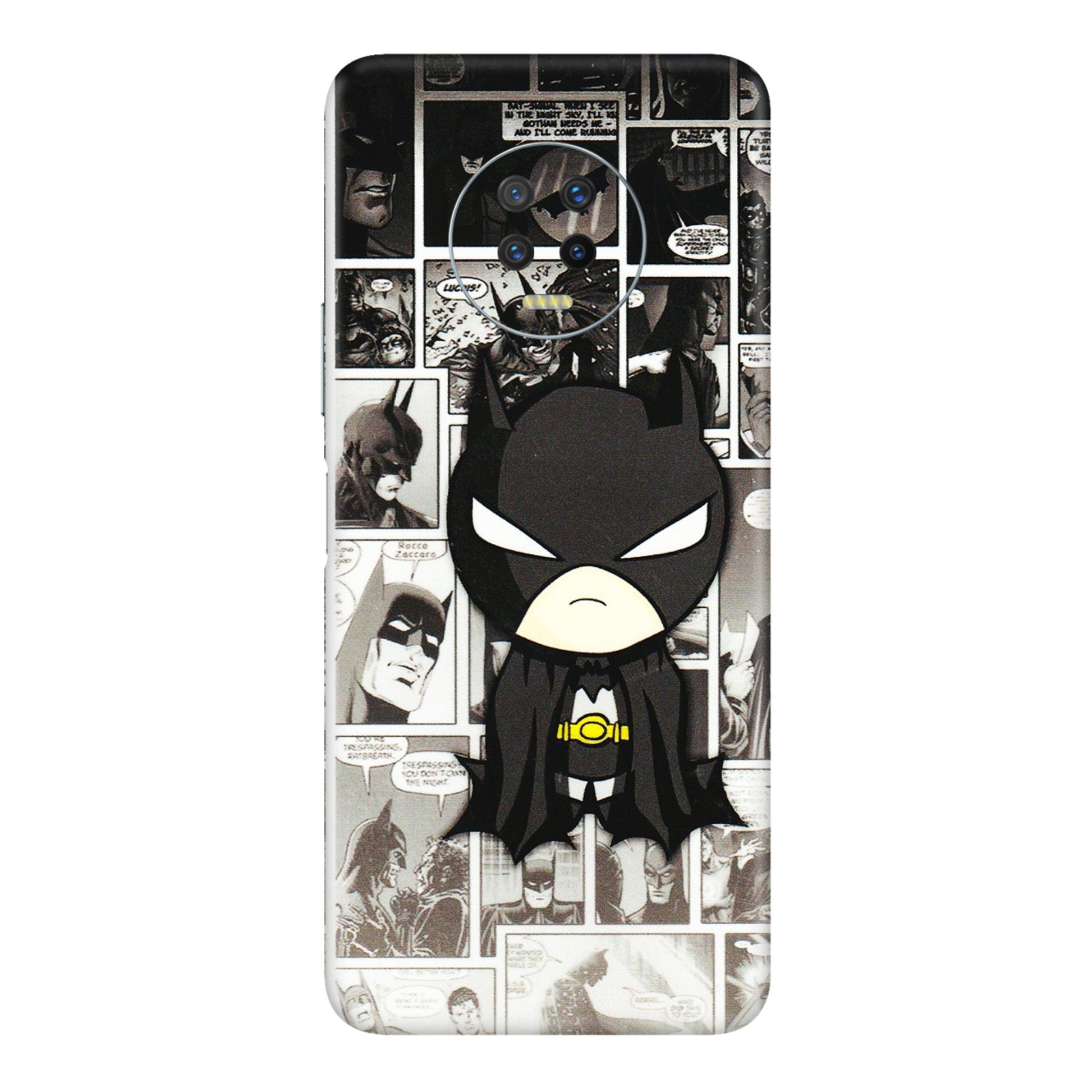 INFINIX Phone Skins (All Models) - Toon Batman - 3D Embossed Finish (L-182) Infinix Note 7