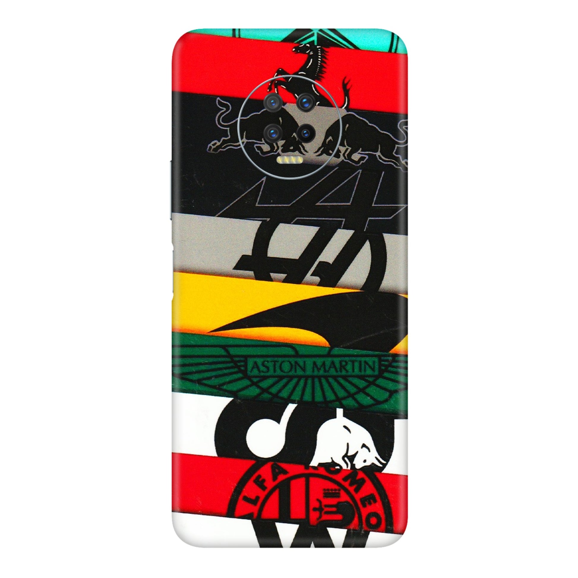INFINIX Phone Skins (All Models) - Multi Designer Brands - 3D Embossed Finish (L-187) Infinix Note 7