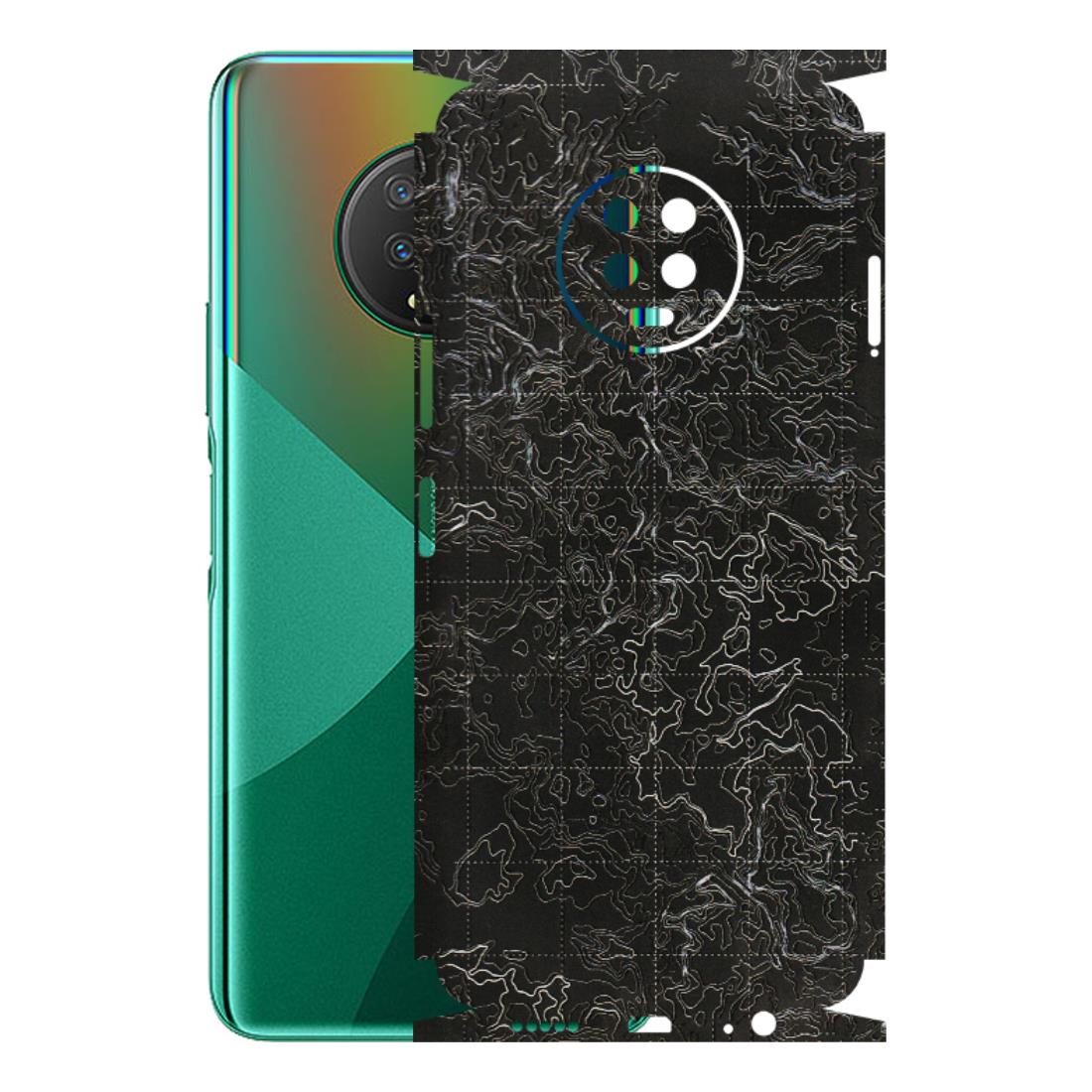 INFINIX Phone Skins (All Models) - Black map Texture - 3D Embossed Finish (L-201) Infinix Note 7