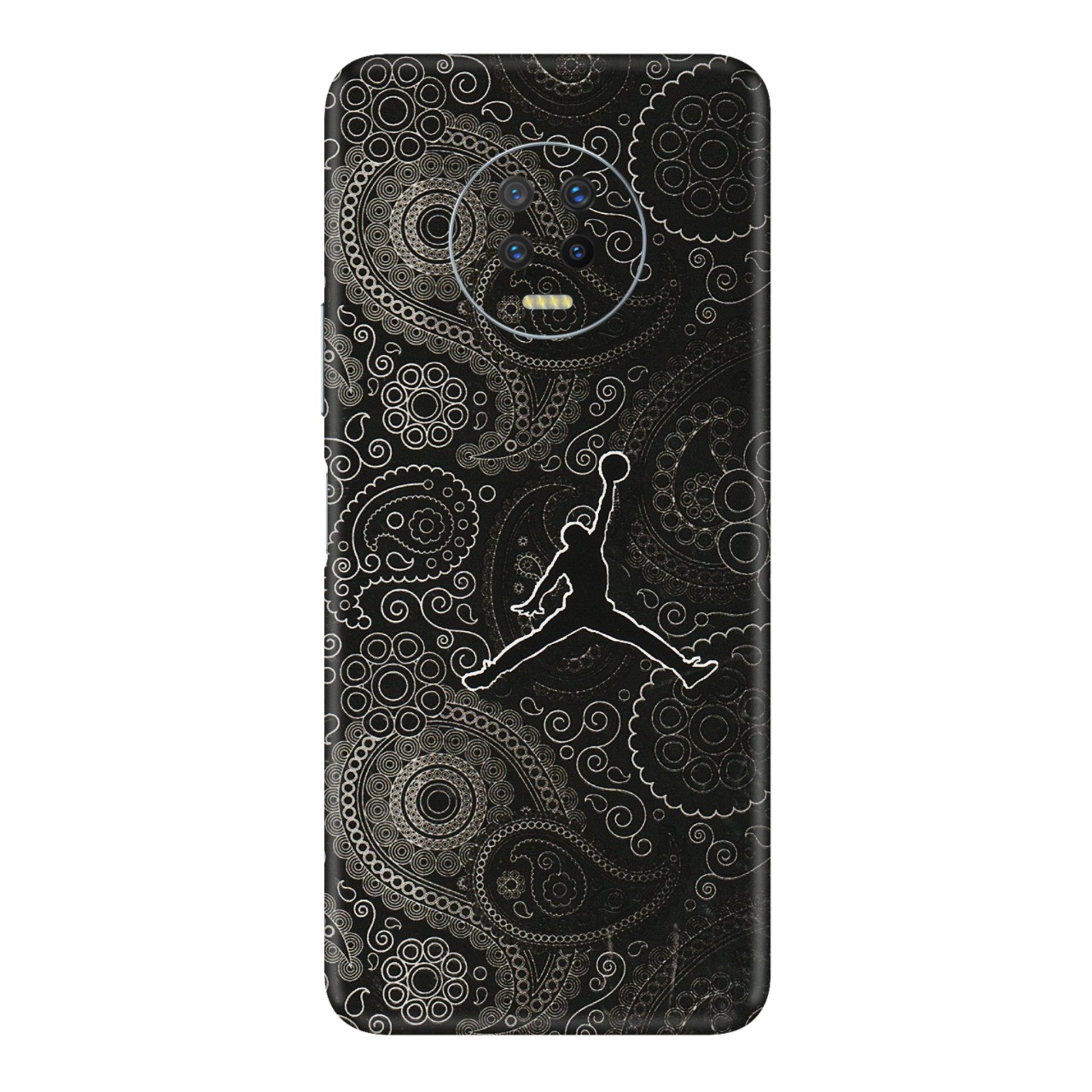 INFINIX Phone Skins (All Models) - Basketball Player Artwork - 3D Embossed Finish (L-215) Infinix Note 7