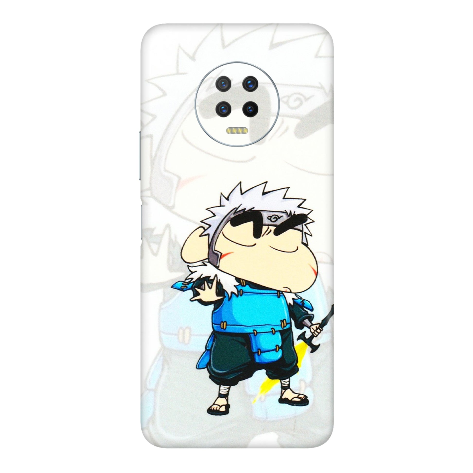 INFINIX Phone Skins (All Models) - Angry Young Shinchan - 3D Embossed Finish (L-226) Infinix Note 7