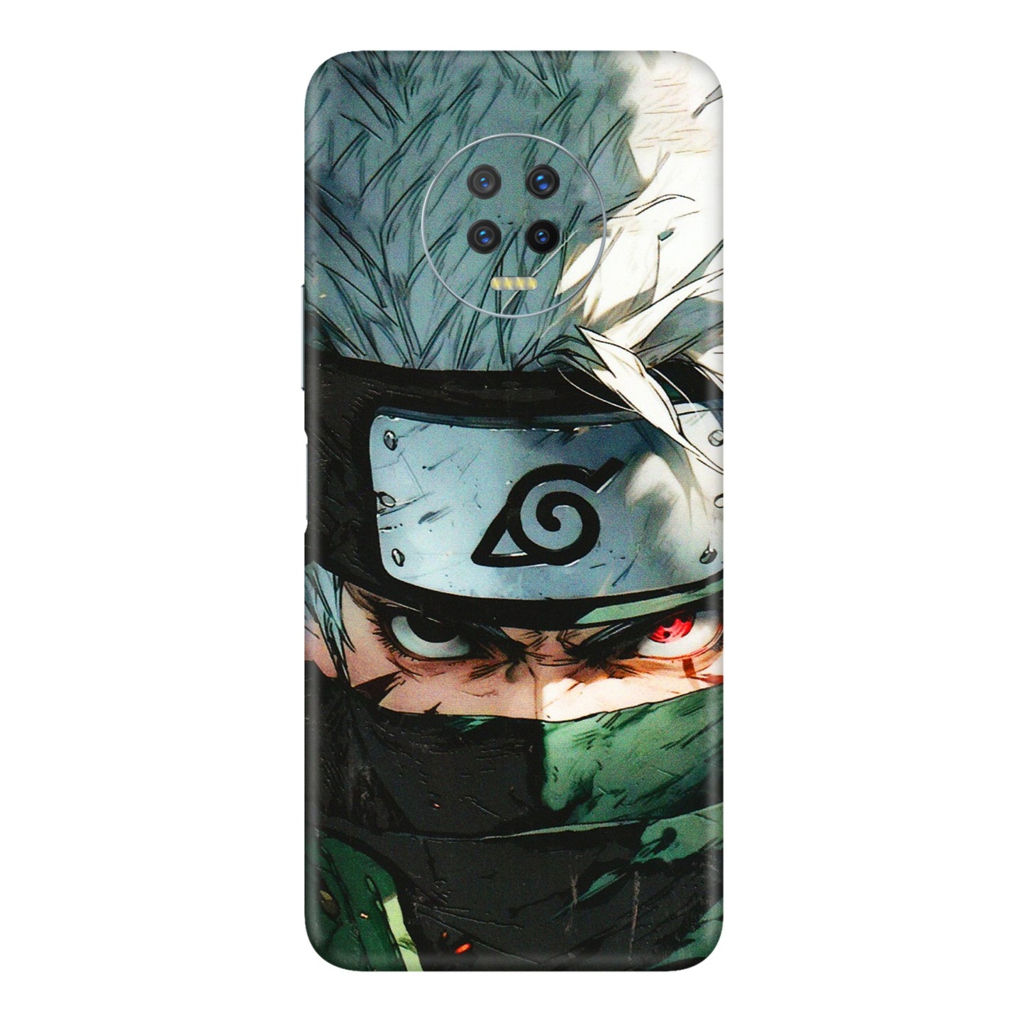 INFINIX Phone Skins (All Models) - Kakashi Red Eye Focus - 3D Embossed Finish (L-227) Infinix Note 7