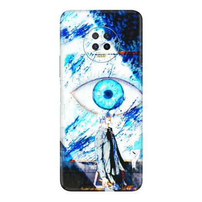 INFINIX Phone Skins (All Models) - Gojo Satoru evil eye - 3D Embossed Finish (L-239) Infinix Note 7