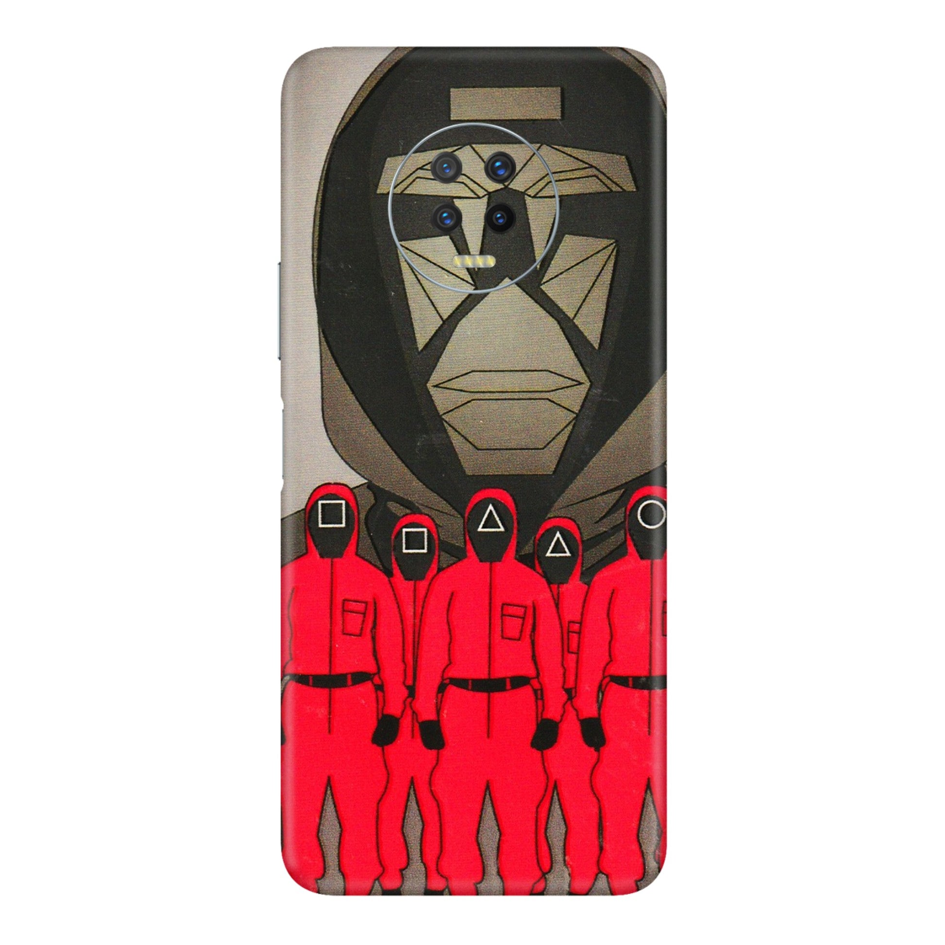 INFINIX Phone Skins (All Models) - Squid Game Hero - 3D Embossed Finish (L-245) Infinix Note 7