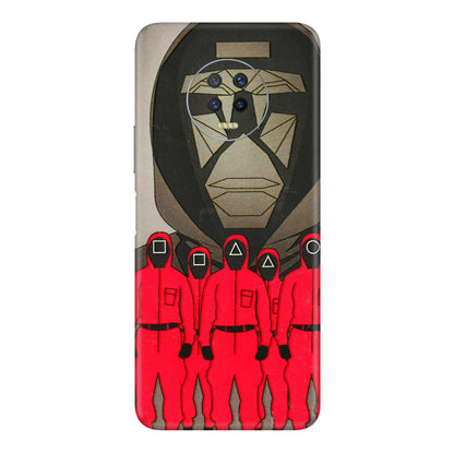 INFINIX Phone Skins (All Models) - Squid Game Hero - 3D Embossed Finish (L-245) Infinix Note 7