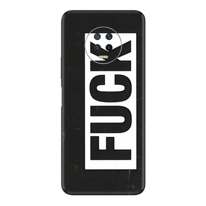 INFINIX Phone Skins (All Models) - The F Word - 3D Embossed Finish (L-255) Infinix Note 7