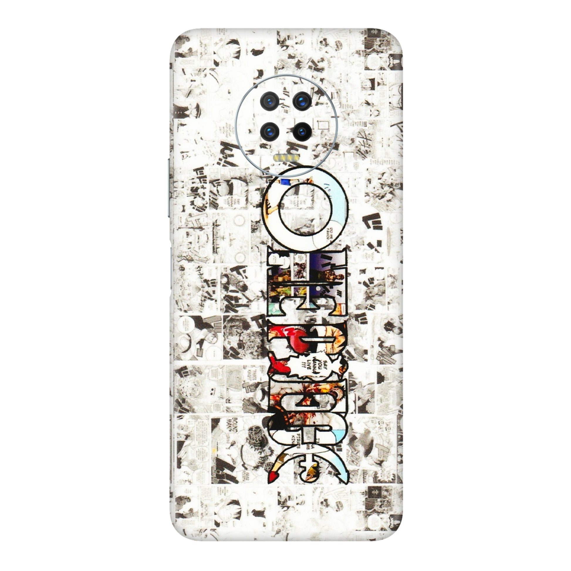 INFINIX Phone Skins (All Models) - One Piece Manga - 3D Embossed Finish (L-26) Infinix Note 7