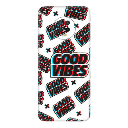INFINIX Phone Skins (All Models) - Good Vibes - 3D Embossed Finish (L-282) Infinix Note 7