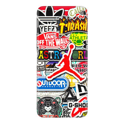 INFINIX Phone Skins (All Models) - Multi Brands Sticker Graffiti - 3D Embossed Finish (L-37) Infinix Note 7
