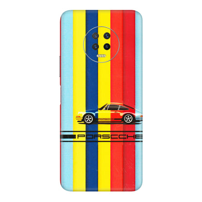 INFINIX Phone Skins (All Models) - Multicolour Porche - 3D Embossed Finish (L-39) Infinix Note 7