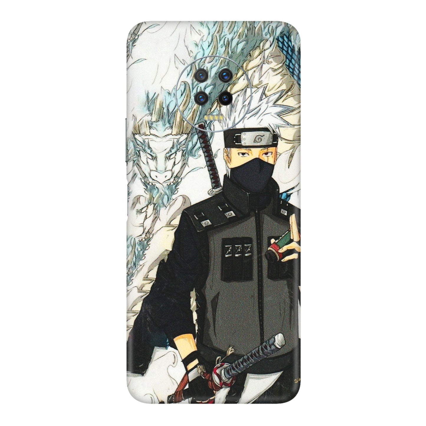 INFINIX Phone Skins (All Models) - Kakashi Hatake Naruto Anime - 3D Embossed Finish (L-46) Infinix Note 7