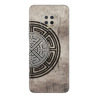 INFINIX Phone Skins (All Models) - Mysterious Circular Design - 3D Embossed Finish (L-63) Infinix Note 7