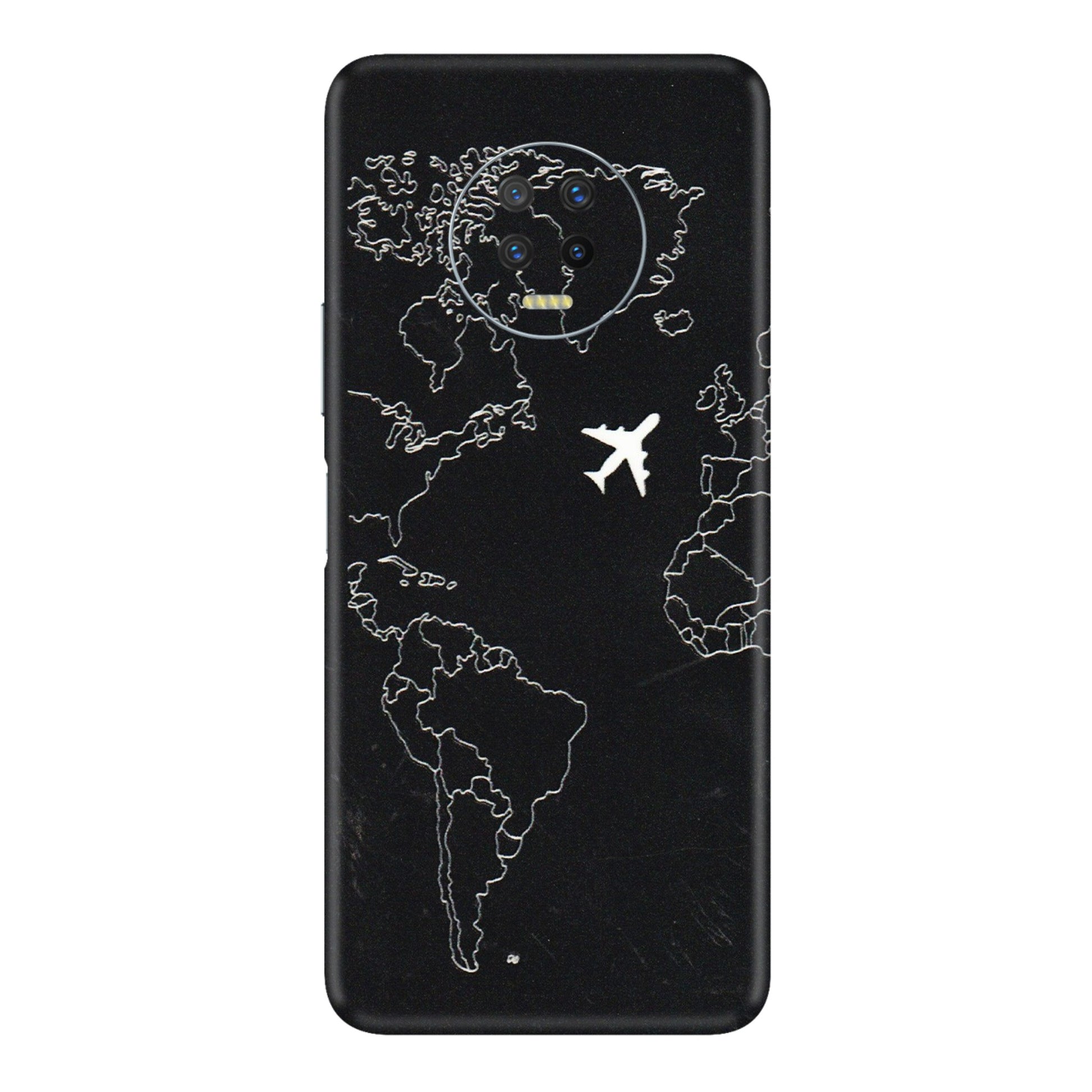 INFINIX Phone Skins (All Models) - Never Ending Travel - 3D Embossed Finish (L-79) Infinix Note 7