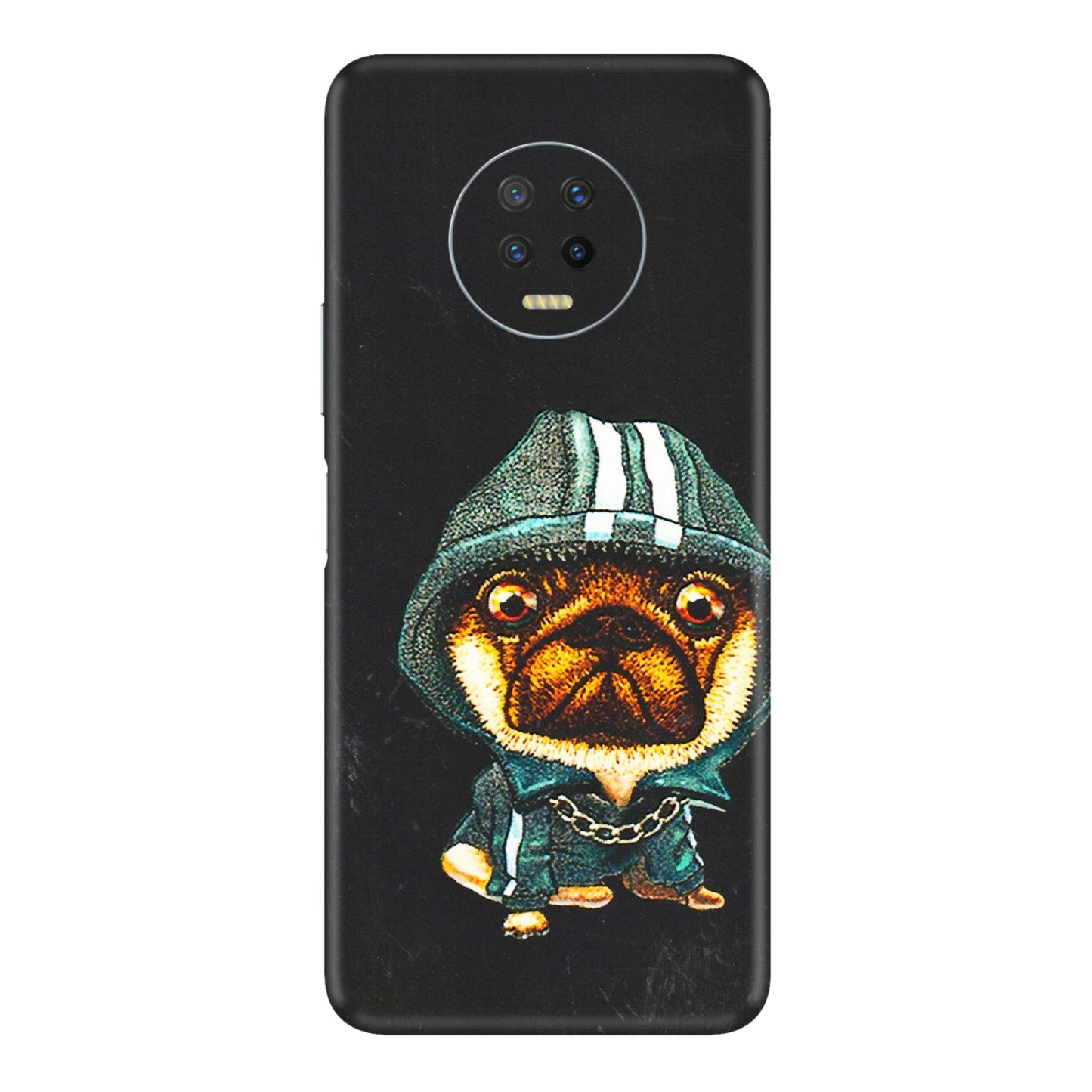 INFINIX Phone Skins (All Models) - Puppy N Hoodie - 3D Embossed Finish (L-90) Infinix Note 7