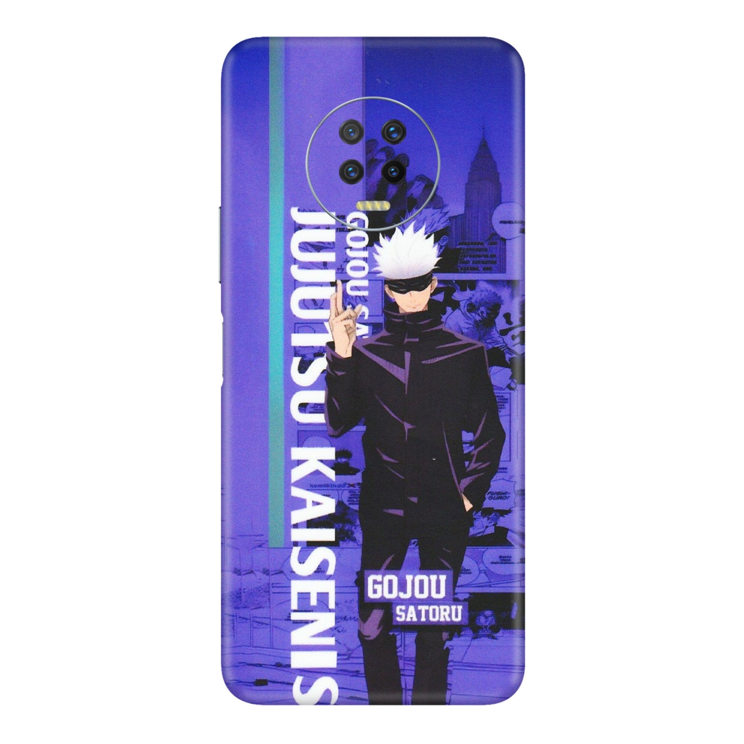 INFINIX Phone Skins (All Models) - Jujutsu Kaisen Gojo - Matte Finish (M-05) Infinix Note 7