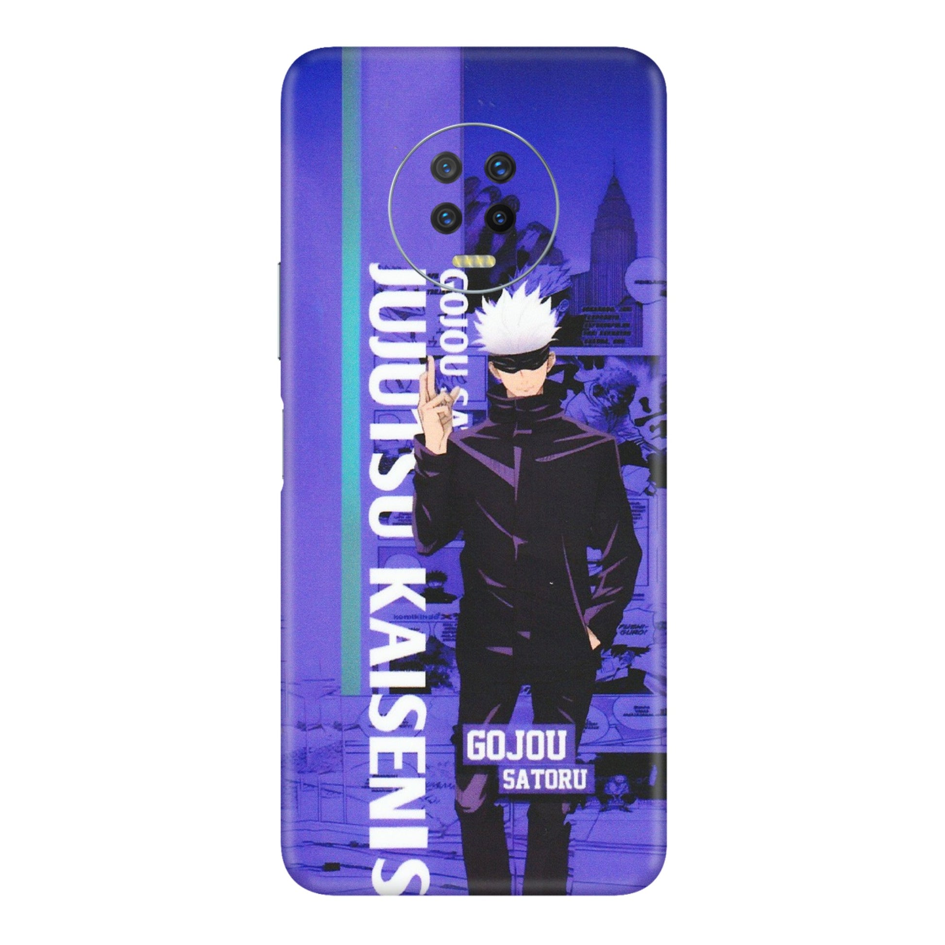 INFINIX Phone Skins (All Models) - Jujutsu Kaisen Gojo - Matte Finish (M-05) Infinix Note 7
