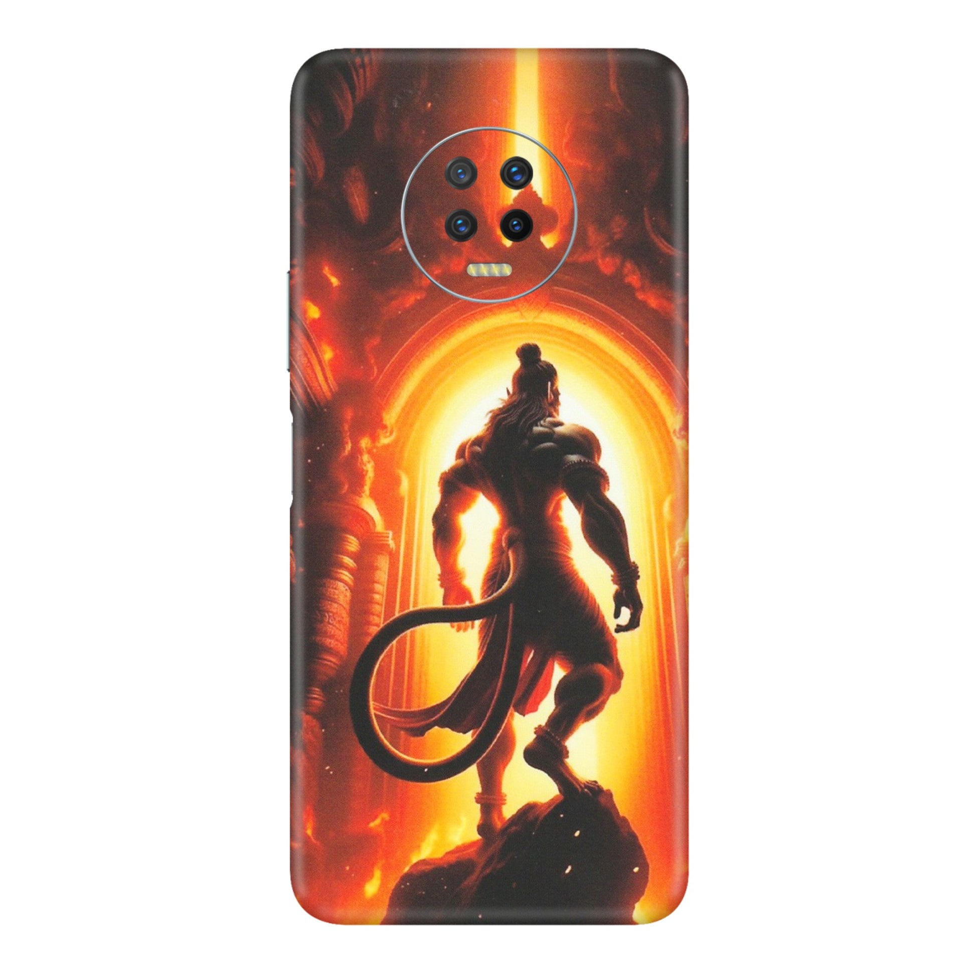 INFINIX Phone Skins (All Models) - HanumanJi - Matte Finish (M-06) Infinix Note 7