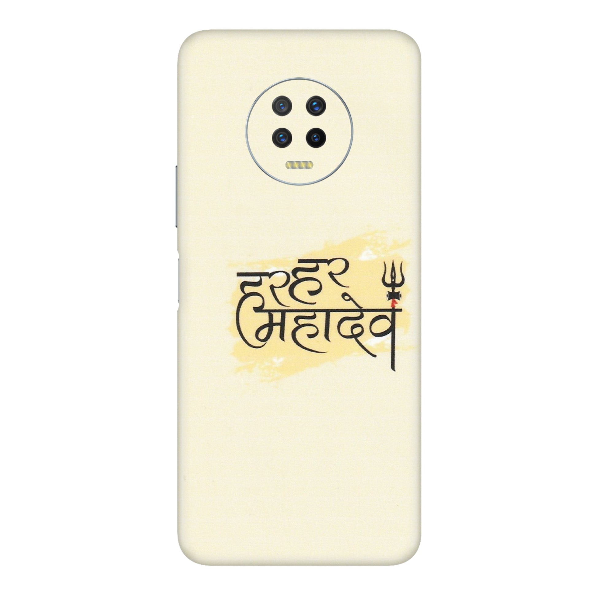 INFINIX Phone Skins (All Models) - Har Har Mahadev - Matte Finish (M-10) Infinix Note 7