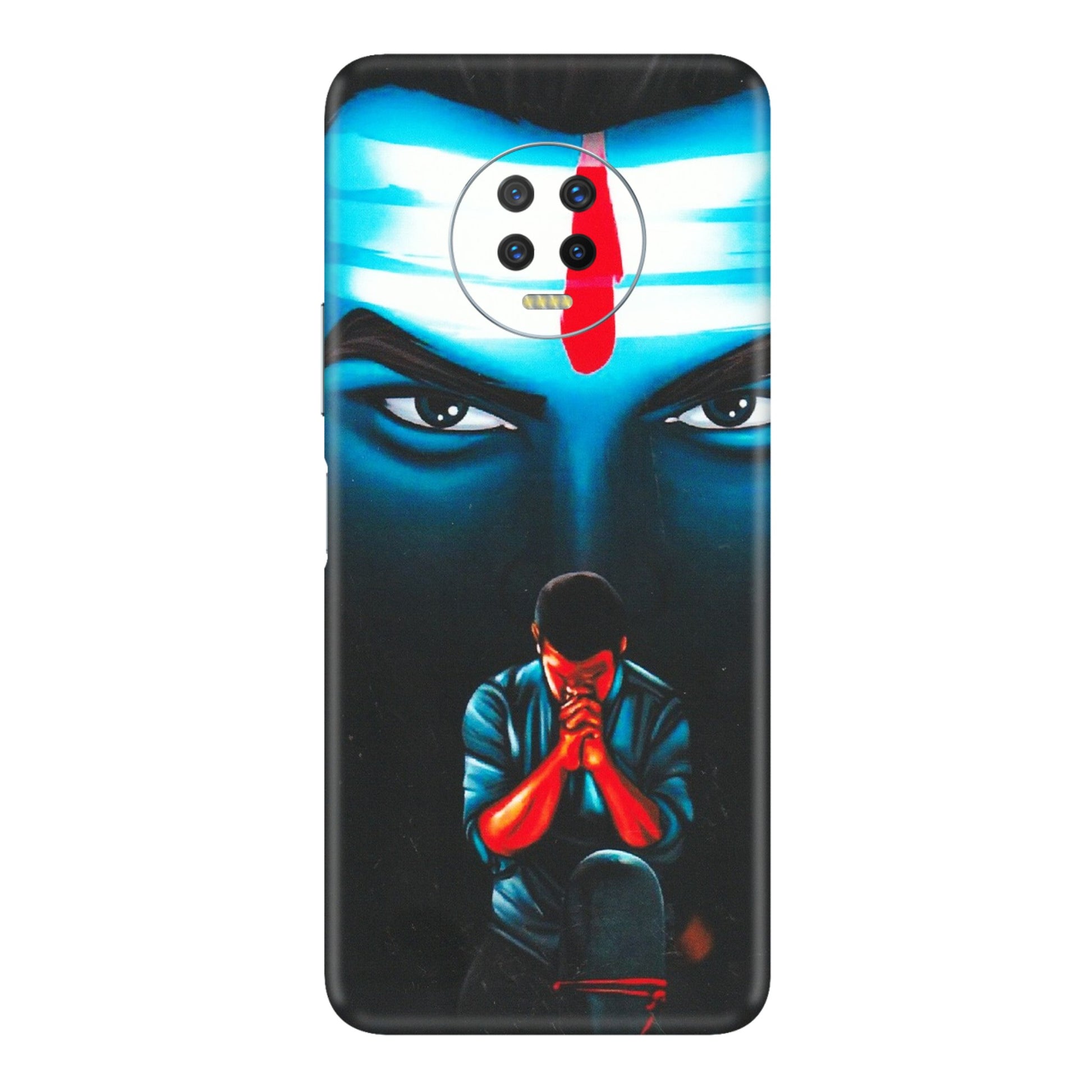 INFINIX Phone Skins (All Models) - Mahakal Bhakt - Matte Finish (M-112) Infinix Note 7