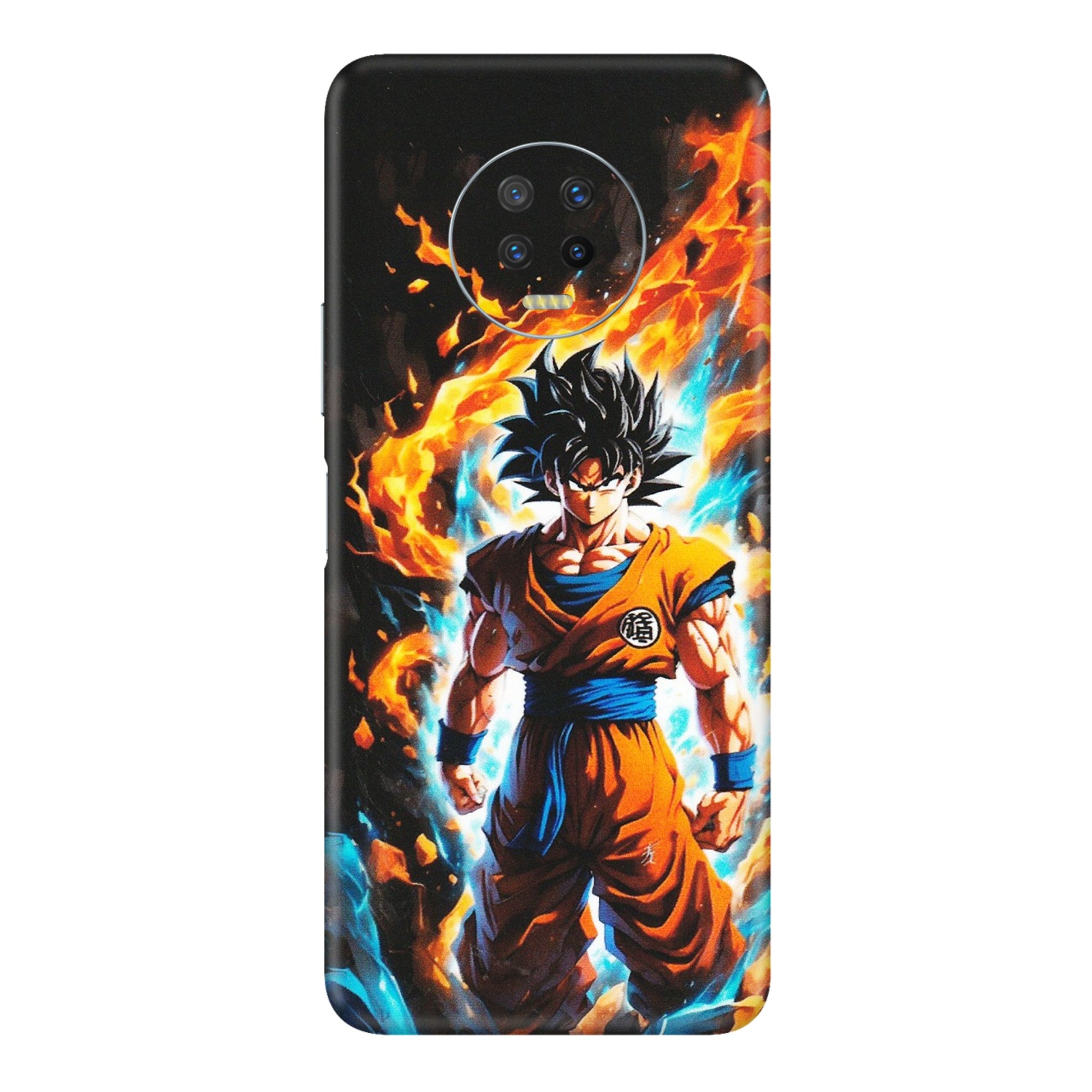 INFINIX Phone Skins (All Models) - Goku Transformation Anime - Matte Finish (M-159) Infinix Note 7