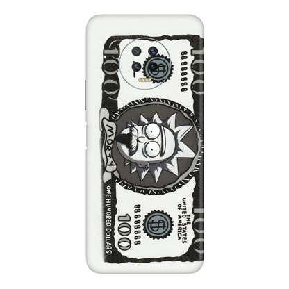 INFINIX Phone Skins (All Models) - Rick And Morty Hundred Dollar Anime - Matte Finish (M-161) Infinix Note 7