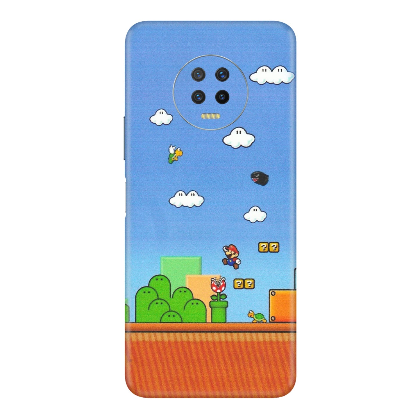 INFINIX Phone Skins (All Models) - Mario Game Scene - Matte Finish (M-24) Infinix Note 7