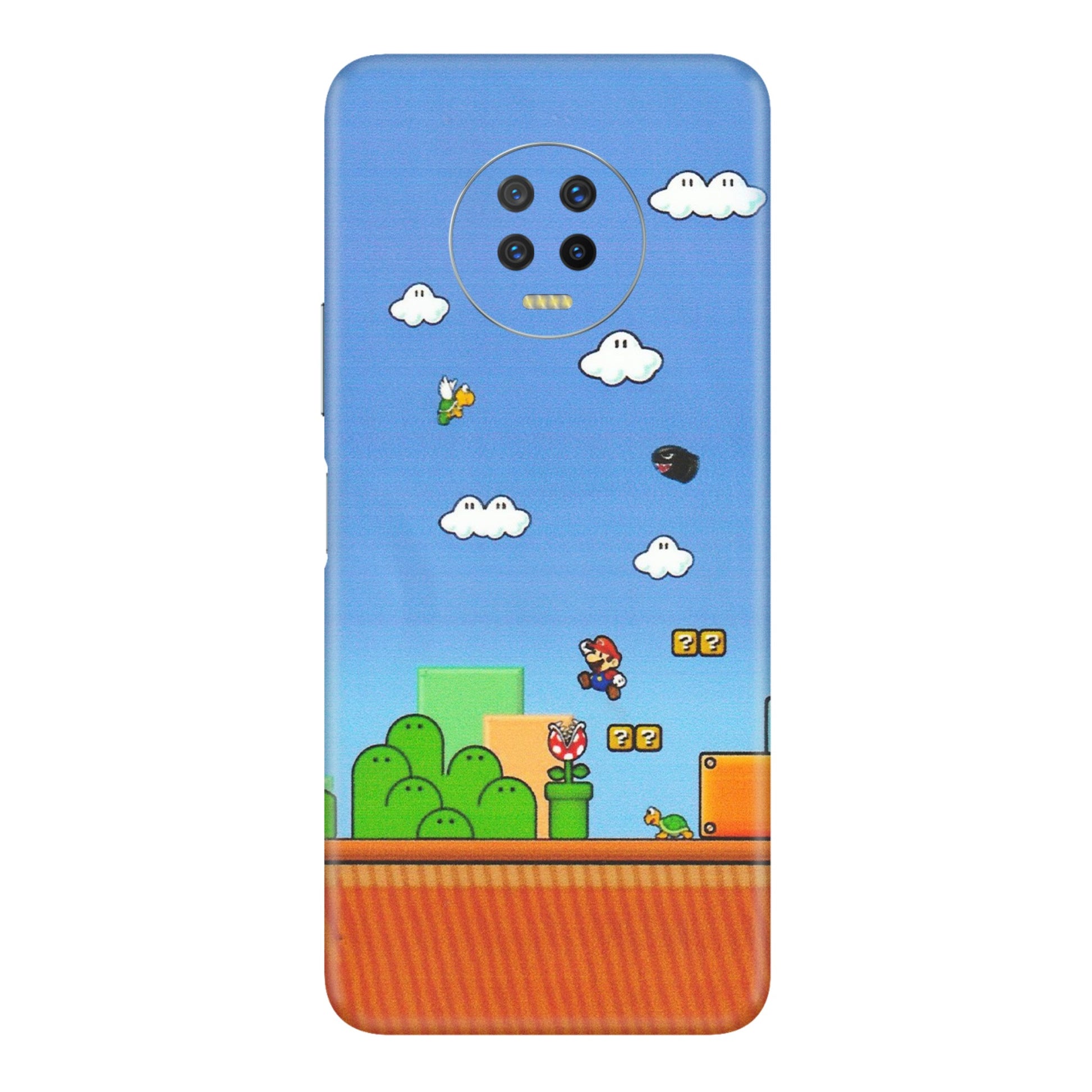INFINIX Phone Skins (All Models) - Mario Game Scene - Matte Finish (M-24) Infinix Note 7