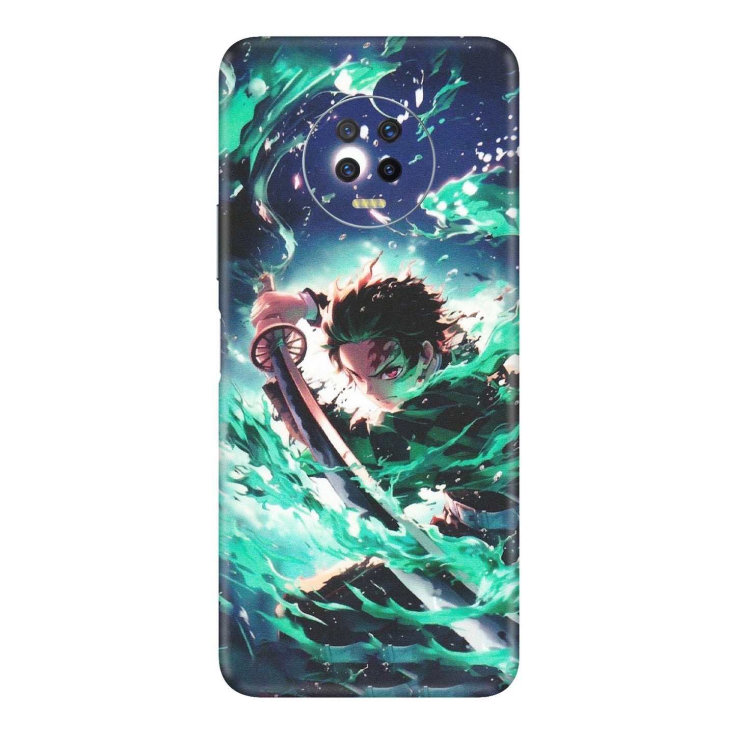 INFINIX Phone Skins (All Models) - Sword Fighter Anime - Matte Finish (M-29) Infinix Note 7