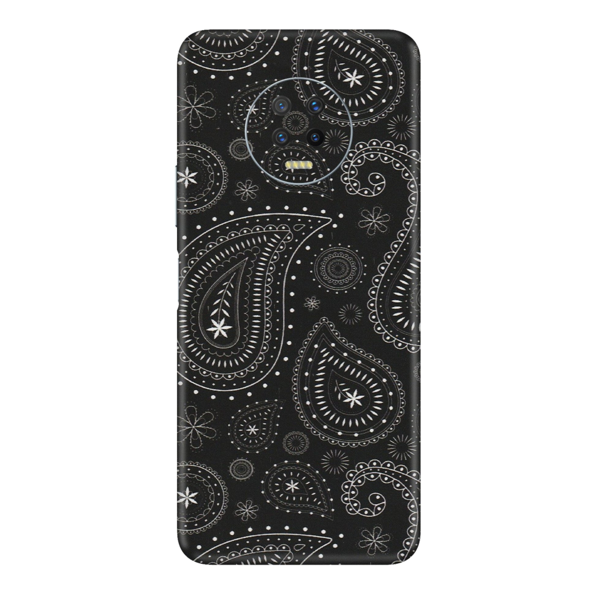 INFINIX Phone Skins (All Models) - Black Sober Kerry - Matte Finish (M-37) Infinix Note 7