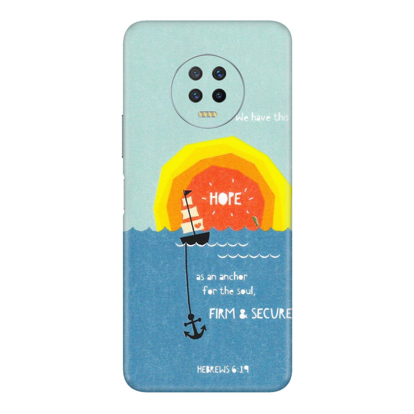INFINIX Phone Skins (All Models) - A Beautiful Sunset of Hope - Matte Finish (M-75) Infinix Note 7