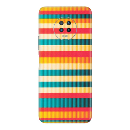 INFINIX Phone Skins (All Models) - Colourful Stripes Soothing Effect - Matte Finish (M-86) Infinix Note 7