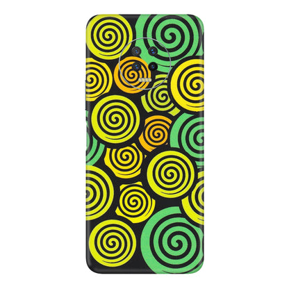 INFINIX Phone Skins (All Models) - Crazy Spiral - Matte Finish (M-91) Infinix Note 7