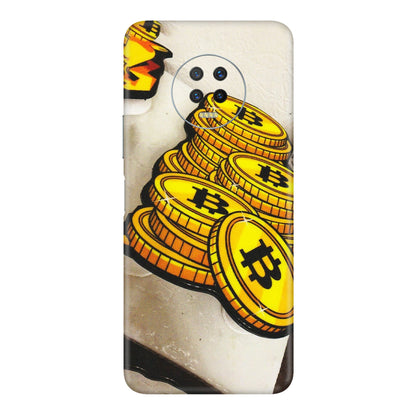 INFINIX Phone Skins (All Models) - Billionaire Bitcoin Collection - Matte Finish (M-92) Infinix Note 7