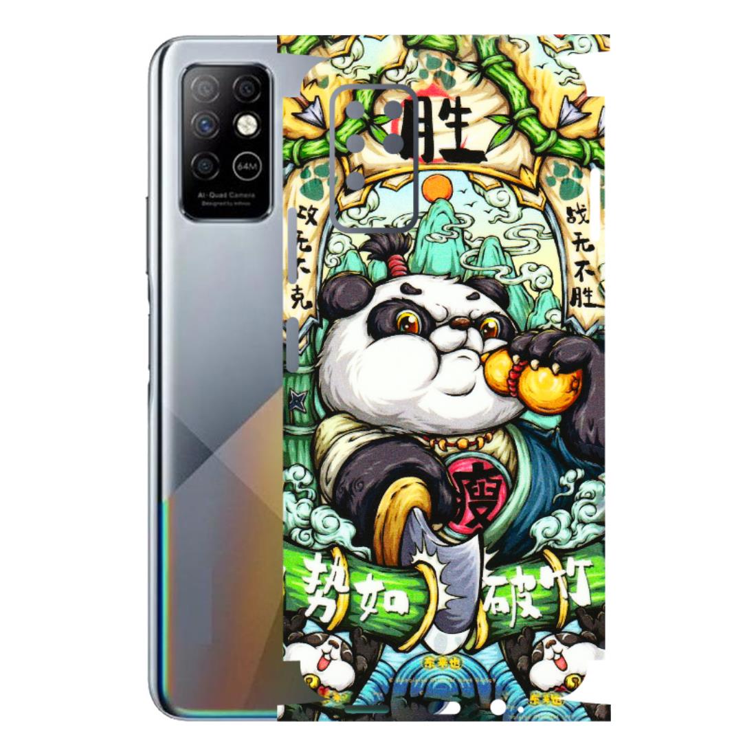 INFINIX Phone Skins (All Models) - Royal Rich Panda - 3D Embossed Finish (L-170) Infinix Note 8