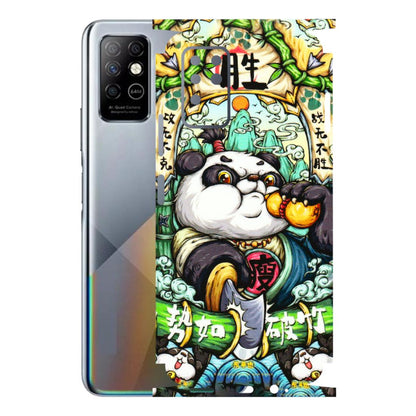INFINIX Phone Skins (All Models) - Royal Rich Panda - 3D Embossed Finish (L-170) Infinix Note 8