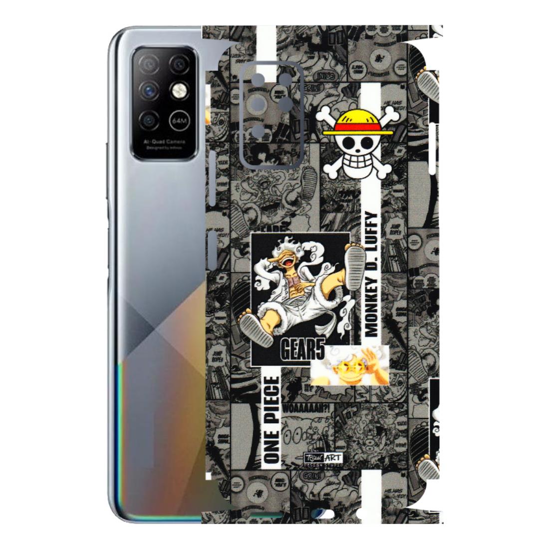 INFINIX Phone Skins (All Models) - Cuffy Anime MonkeyCamic - 3D Embossed Finish (L-242) Infinix Note 8